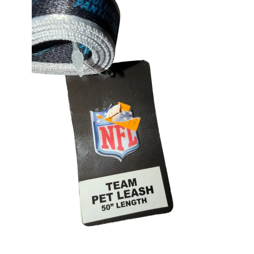 NFL Carolina Panthers‎ Team Pet Leash 50 Inch Length Dog Cat